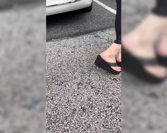 Lilmisdry aka lilmisdry Foot Fetish - 07-17-2024 OnlyFans Video - Heres a video of myself walking around in my wedges and my new flip flops