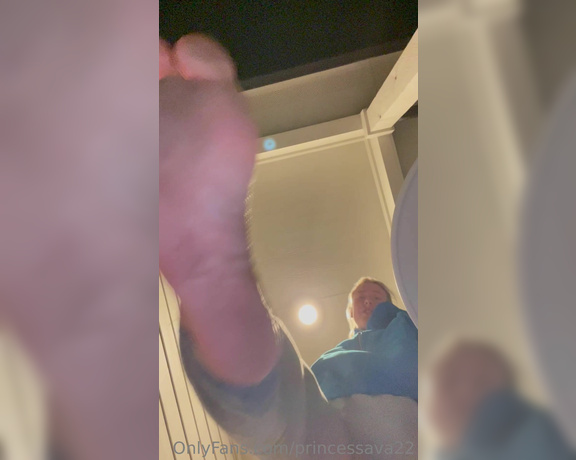 Princess Ava aka princessava22 Foot Fetish - 07-21-2023 OnlyFans Video - POV Im stepping on your ugly ass face with my dirty soles