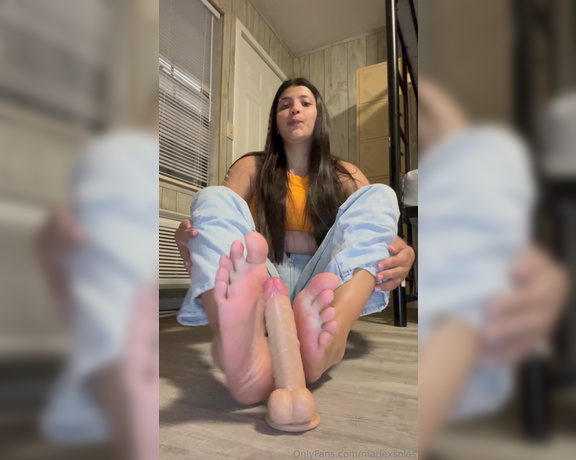 Goddess Marie aka mariexsoles Foot Fetish - 05-14-2024 OnlyFans Video - Jerk off instructions