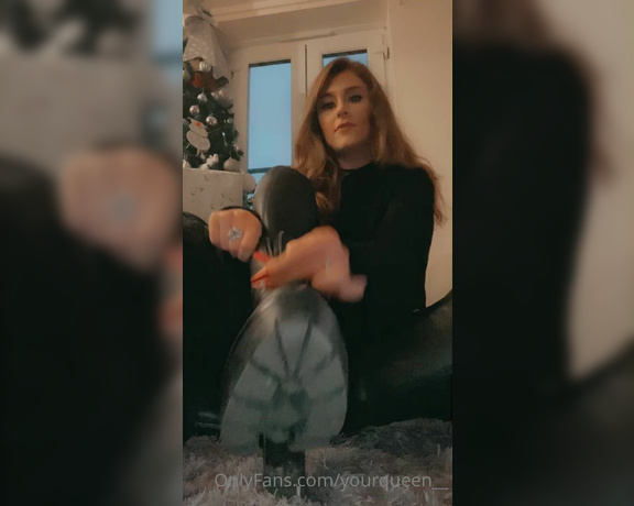 Daddy Serena aka all4serenab Femdom - 12-09-2020 OnlyFans Video - I have had my boots and socks on alll dayyyy long  Time to set free