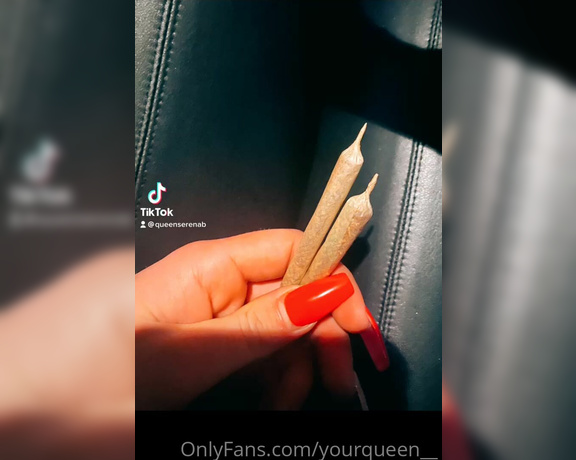 Daddy Serena aka all4serenab Femdom - 04-26-2021 OnlyFans Video - Weed leaf saved the day