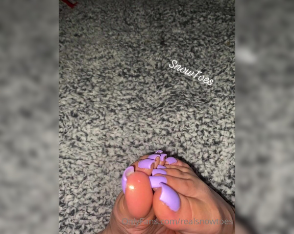 Realsnowtoes aka realsnowtoes Foot Fetish - 12-20-2021 OnlyFans Video - Leaked realsnowtoes 59446