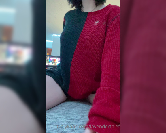 Lavenderthief aka lavenderthief Findom - 10-24-2023 OnlyFans Video - a titty drop for your Tuesday morning feed