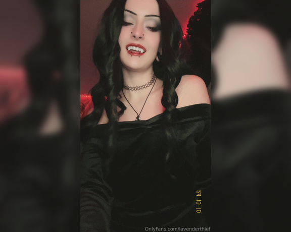 Lavenderthief aka lavenderthief Findom - 10-19-2024 OnlyFans Video - mommy morticia wants to milk you dry  dm me MOMMY MORTICIA for this femdom joi