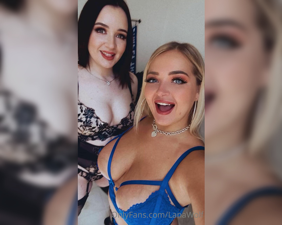 Lana Wolf aka lanawolf Findom - 06-06-2021 OnlyFans Video - You have a double Lana Duo today  lanaharding