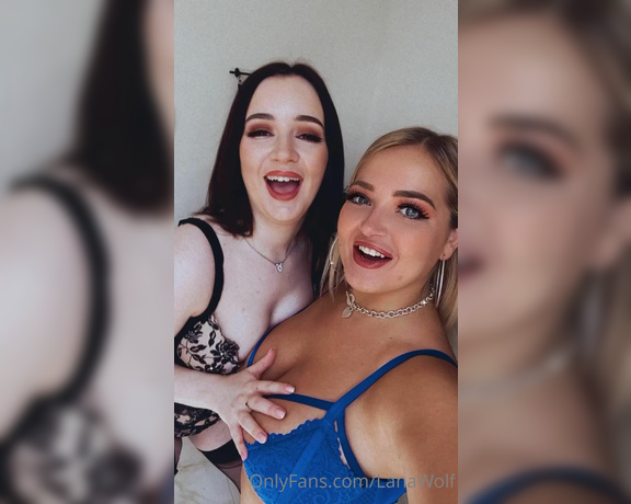 Lana Wolf aka lanawolf Findom - 06-06-2021 OnlyFans Video - You have a double Lana Duo today  lanaharding