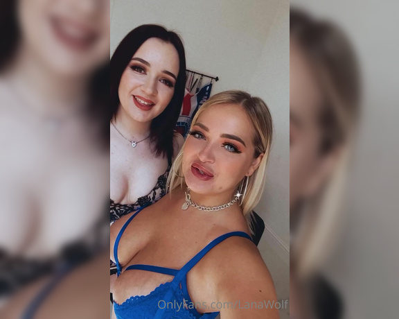 Lana Wolf aka lanawolf Findom - 06-06-2021 OnlyFans Video - You have a double Lana Duo today  lanaharding