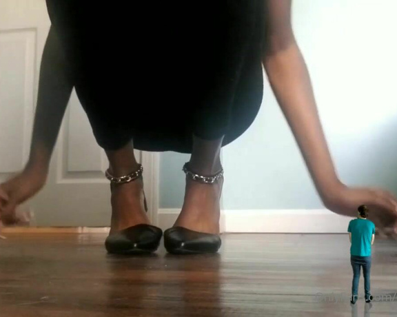 Chocolate Foot Goddess aka cfootgoddessx Foot Fetish - 04-13-2020 OnlyFans Video - Babysitter Giantess SFX