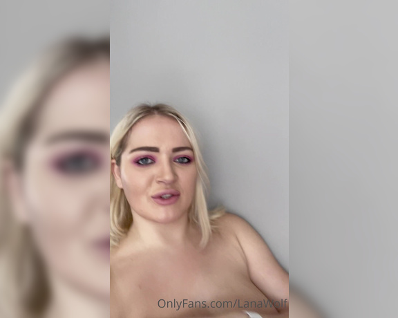 Lana Wolf aka lanawolf Findom - 09-21-2021 OnlyFans Video - Daily Lana