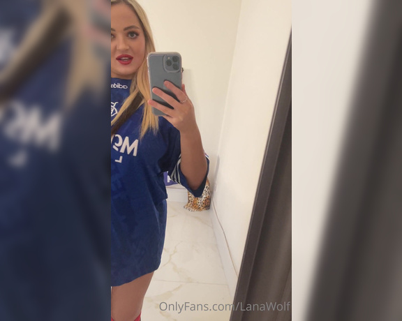 Lana Wolf aka lanawolf Findom - 03-02-2022 OnlyFans Video - Do you recognise this home shirt Teddy Bears