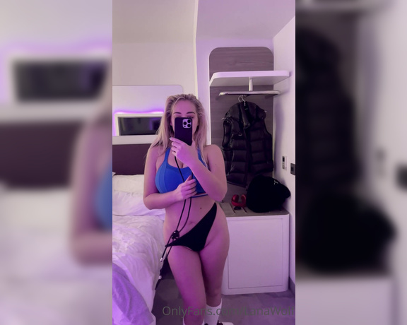 Lana Wolf aka lanawolf Findom - 02-23-2023 OnlyFans Video - Had football training tonight xxxx