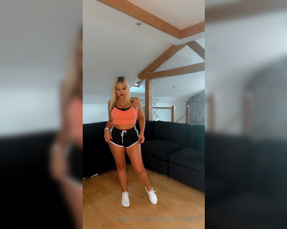 Lana Wolf aka lanawolf Findom - 11-10-2022 OnlyFans Video - Can you tell Ive been working out x