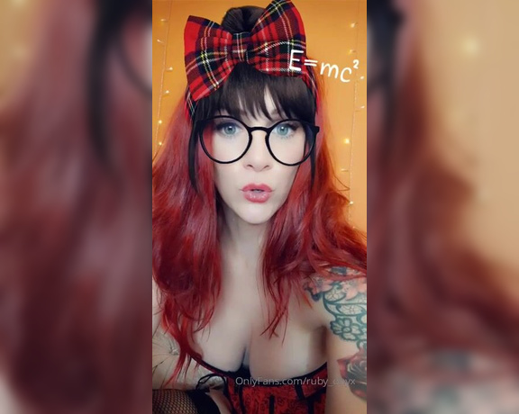 Ruby Onyx aka Ruby_onyx OnlyFans - A few of you have asked this but no I havent had any ciggies!! Feeling emotional so be nice to