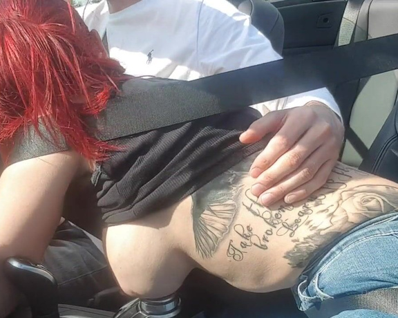 Ruby Onyx aka Ruby_onyx OnlyFans - #PublicPlay Stroking and sucking my BFs willy in the car! Have you ever been sucked off while