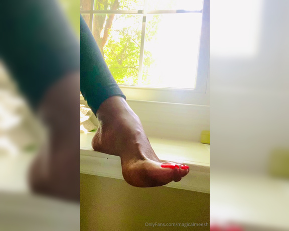 Magical Mesha aka magicalmeesh Foot Fetish - 08-11-2024 OnlyFans Video - Whatd you like more the regular speed or the slow speed version