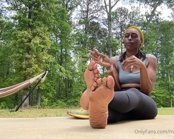 Magical Mesha aka magicalmeesh Foot Fetish - 04-28-2024 OnlyFans Video - A sock removal outside No worries, I have you tied to the slide, hidden and out