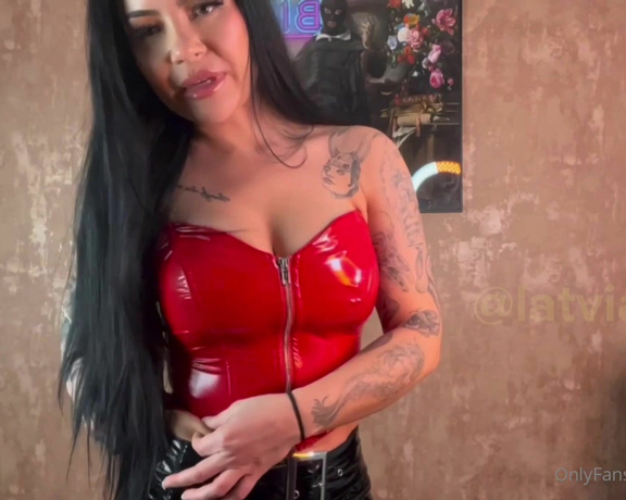 Diana Harlamova aka latviaaaa Findom - 07-03-2024 OnlyFans Video - little pvc try on haul i made for here i never uploaded