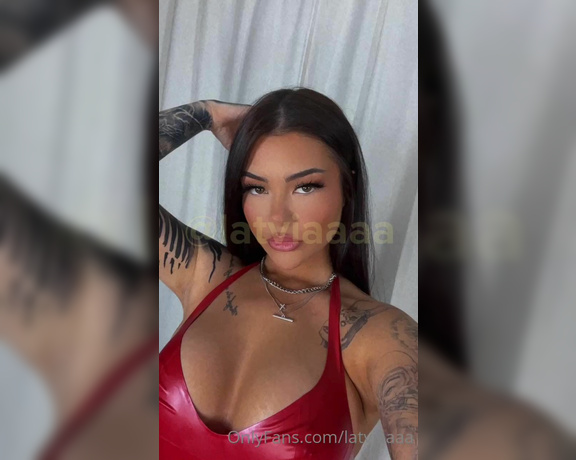 Diana Harlamova aka latviaaaa Findom - 10-22-2022 OnlyFans Video - Latex on Saturdays