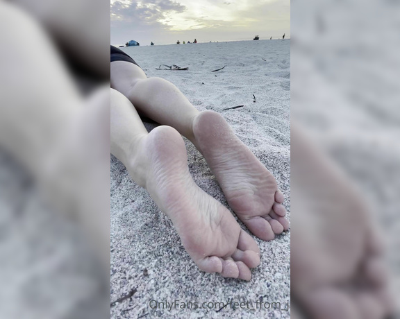 Feet From J aka feet_from_j Foot Fetish - 02-19-2021 OnlyFans Video - Hows the view Ive got lots of beach content going up in the next few days