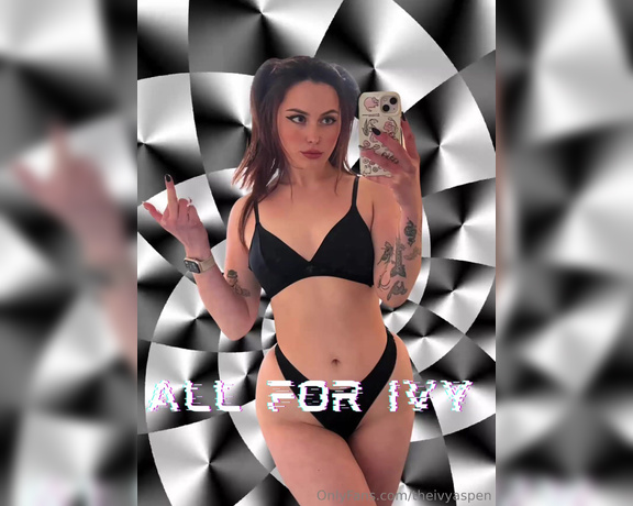 Ivy Aspen aka theivyaspen Findom - 01-14-2024 OnlyFans Video - I want you gooning to this for hours