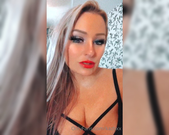 Kaz B aka kazbxx Femdom - 11-13-2020 OnlyFans Video - So Ive been totes practising my gangster chic tonight