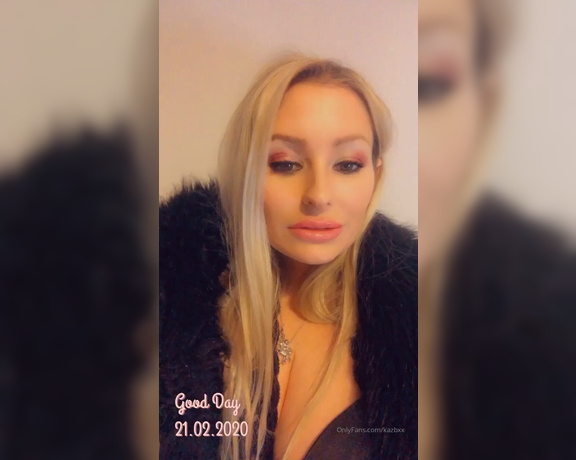 Kaz B aka kazbxx Femdom - 02-21-2020 OnlyFans Video - The weekend has landed