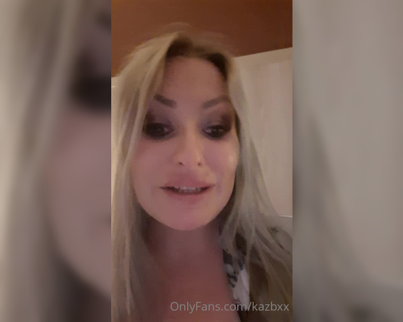 Kaz B aka kazbxx Femdom - 05-20-2021 OnlyFans Video - End of day update