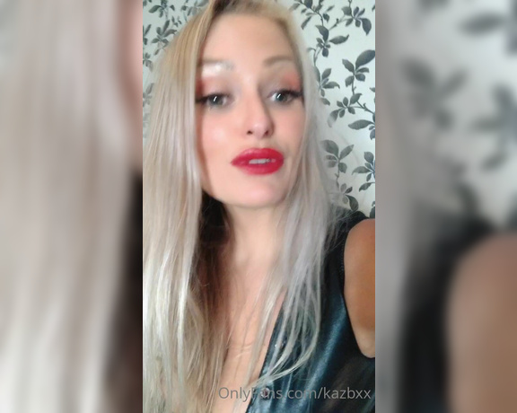 Kaz B aka kazbxx Femdom - 06-27-2020 OnlyFans Video - I had a dream last night