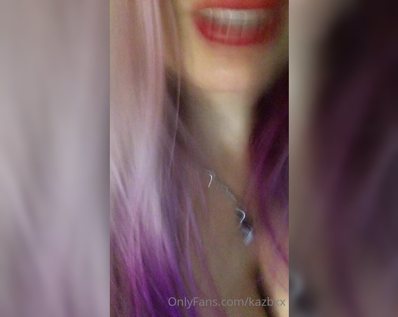 Kaz B aka kazbxx Femdom - 07-25-2020 OnlyFans Video - If anyone is missing a club session and 20 pints of bitter  this should take