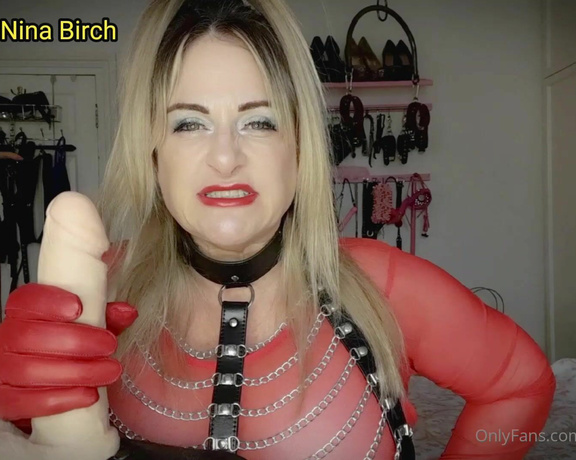 Lady Nina Birch aka ladyninabirch Findom - 04-23-2022 OnlyFans Video - Cruel Verbal Humiliation Wank _ only watch if you want to be heavily verbally abused and