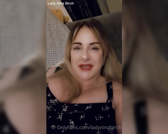 Lady Nina Birch aka ladyninabirch Findom - 05-27-2022 OnlyFans Video - The FLR Female Led Relationship can you imagine a life where the woman you marry is