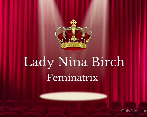 Lady Nina Birch aka ladyninabirch Findom - 01-28-2023 OnlyFans Video - An extract from my clip Brutal Humiliation SPH JOI CEI