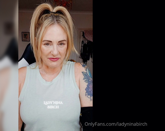 Lady Nina Birch aka ladyninabirch Findom - 07-09-2023 OnlyFans Video - Great gym session this morning  did glutes and legs