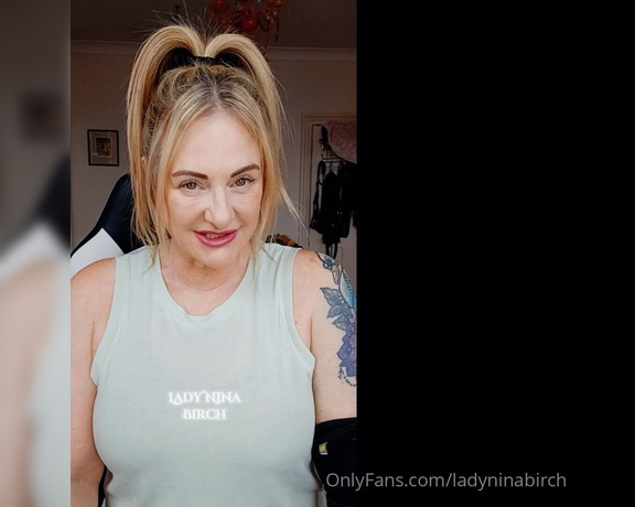 Lady Nina Birch aka ladyninabirch Findom - 07-09-2023 OnlyFans Video - Great gym session this morning  did glutes and legs