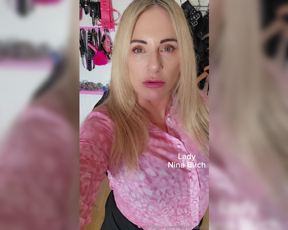 Lady Nina Birch aka ladyninabirch Findom - 11-05-2023 OnlyFans Video - Good morning