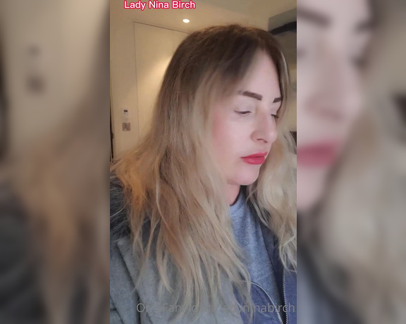 Lady Nina Birch aka ladyninabirch Findom - 05-20-2022 OnlyFans Video - I love to play in hotel rooms  this time I had a whole suite to