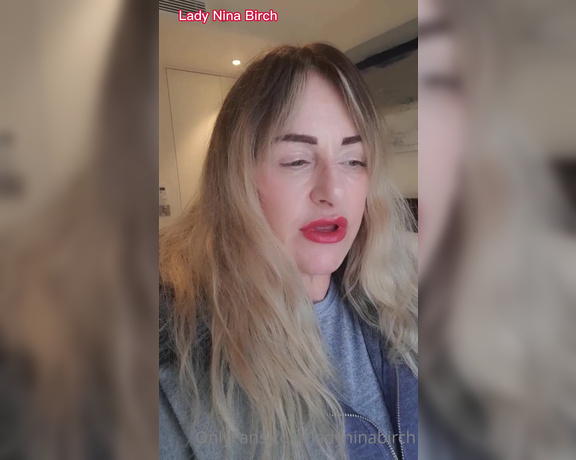 Lady Nina Birch aka ladyninabirch Findom - 05-20-2022 OnlyFans Video - I love to play in hotel rooms  this time I had a whole suite to