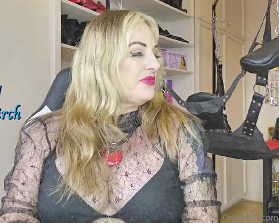 Lady Nina Birch aka ladyninabirch Findom - 06-02-2024 OnlyFans Video - This was filmed just after the bank holiday weekend