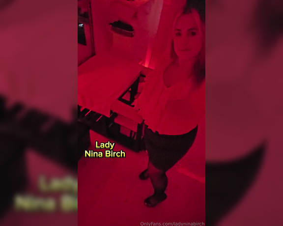 Lady Nina Birch aka ladyninabirch Findom - 05-24-2024 OnlyFans Video - Welcum to my kinky office where your work review never goes well for you muhaha