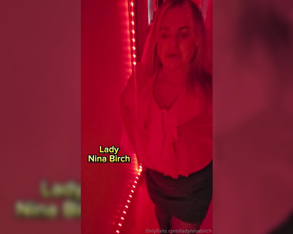 Lady Nina Birch aka ladyninabirch Findom - 05-24-2024 OnlyFans Video - Welcum to my kinky office where your work review never goes well for you muhaha