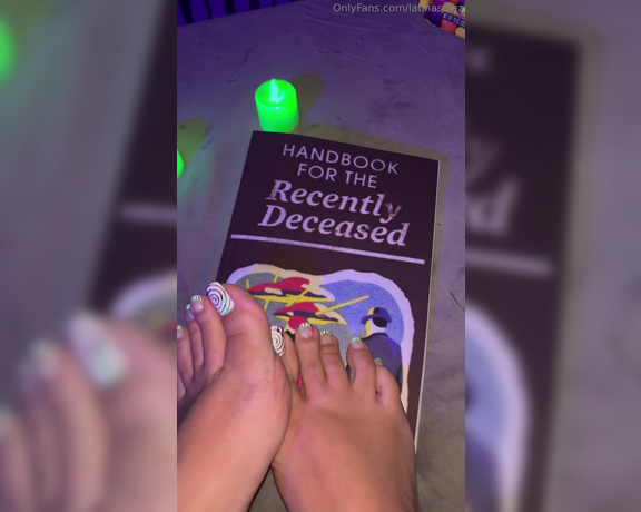 LatinaSolez aka latinasolez Foot Fetish - 10-14-2024 OnlyFans Video - New Pedi