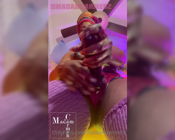 MadamCarmen aka madamcarmen2 Femdom - 04-06-2021 OnlyFans Video - Do as I say while you enjoy the way I stroke myself