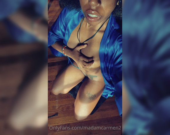 MadamCarmen aka madamcarmen2 Femdom - 09-04-2021 OnlyFans Video - Good morning from Madam