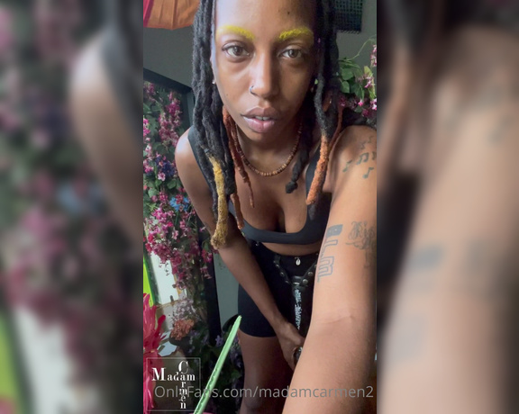 MadamCarmen aka madamcarmen2 Femdom - 11-30-2021 OnlyFans Video - I enjoy my plants in my home, I must ensure theyre properly cared for and watered