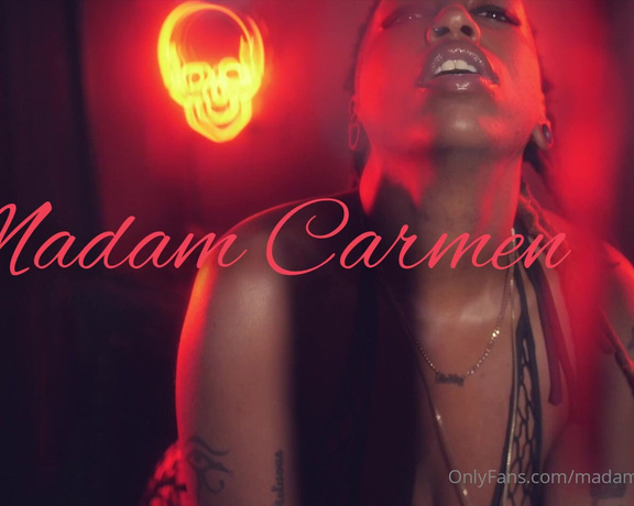 MadamCarmen aka madamcarmen2 Femdom - 11-03-2024 OnlyFans Video - Welcome to the Chambers of Madam Carmen Be sure to click RENEW to receive Madams special