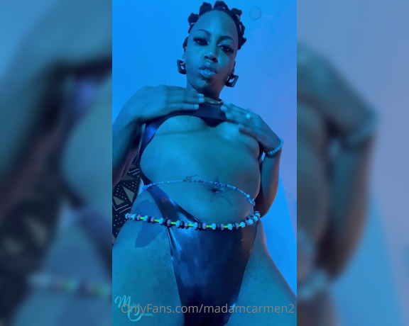 MadamCarmen aka madamcarmen2 Femdom - 01-24-2023 OnlyFans Video - time for you to worship this beautiful bosom of mine