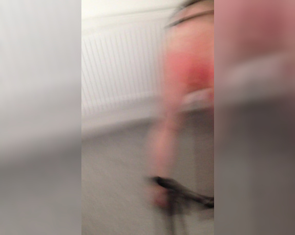 Mistress Eclipse aka mistresseeclips Femdom - 06-05-2017 OnlyFans Video - Whipped over a saddle stand