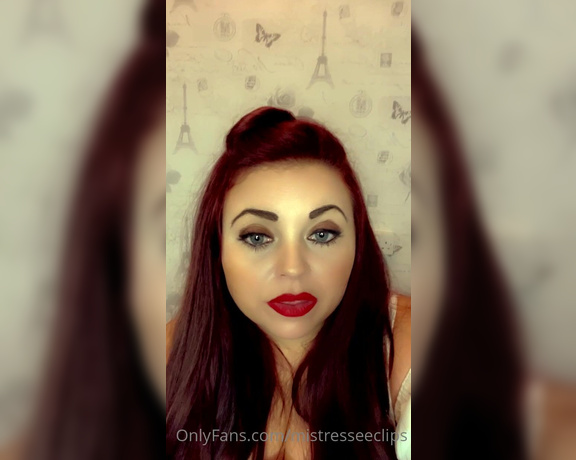 Mistress Eclipse aka mistresseeclips Femdom - 02-05-2021 OnlyFans Video - A quick scolding