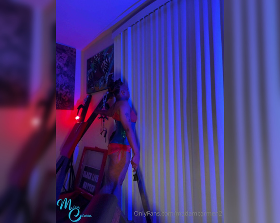 MadamCarmen aka madamcarmen2 Femdom - 04-29-2024 OnlyFans Video - When I approach, you kneel Do you like my outfit