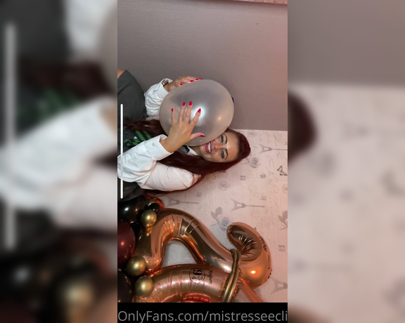 Mistress Eclipse aka mistresseeclips Femdom - 07-05-2021 OnlyFans Video - Tiny snippet_ School bully torments with balloons